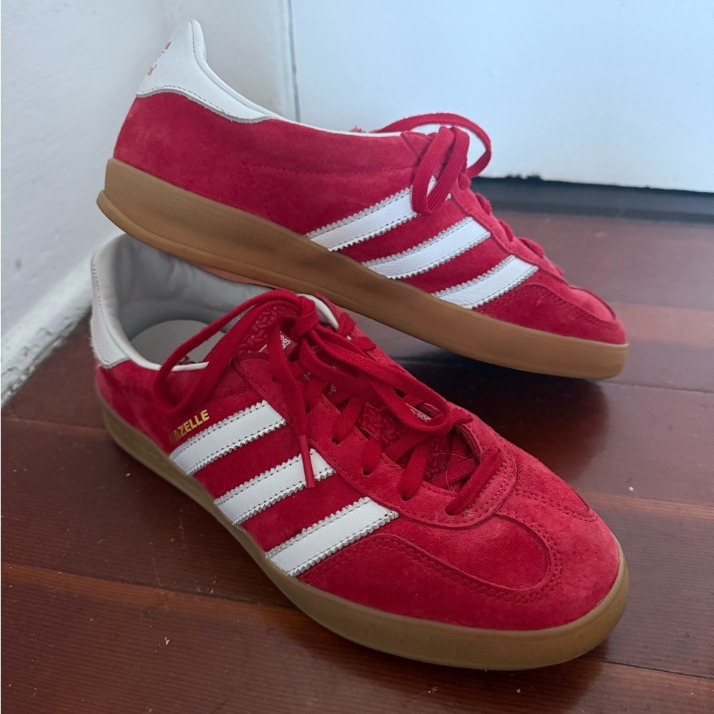Adidas Gazelle Indoor scarlet cloud white